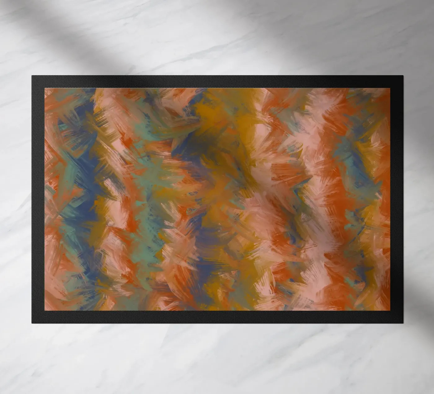 Flower Pattern No 40 doormat by treechild