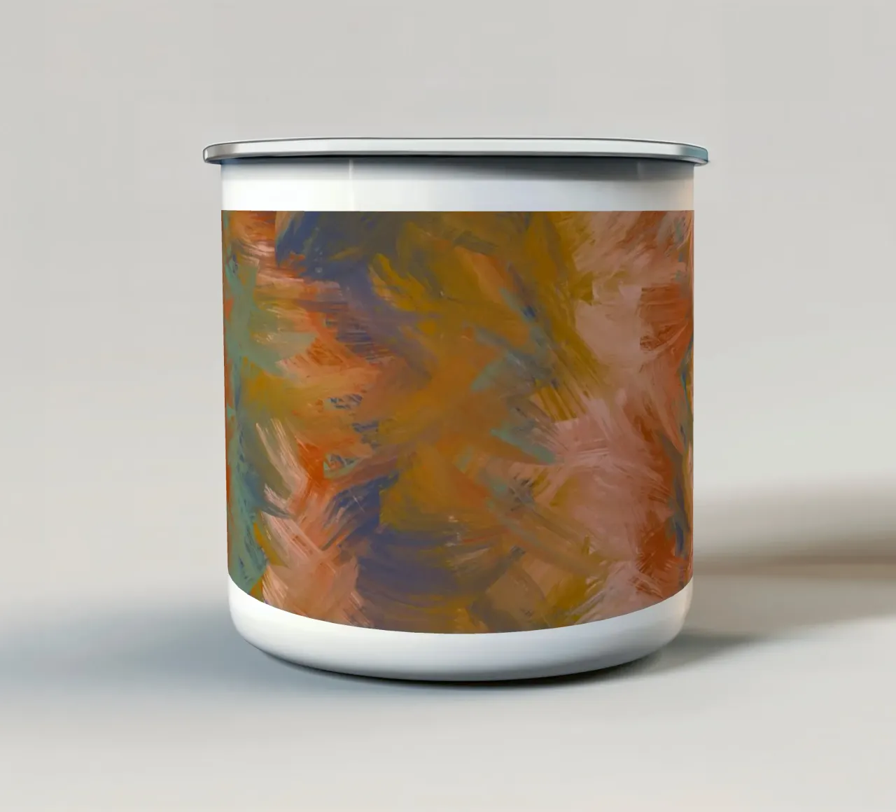 Flower Pattern No 40 tazza in smalto da treechild