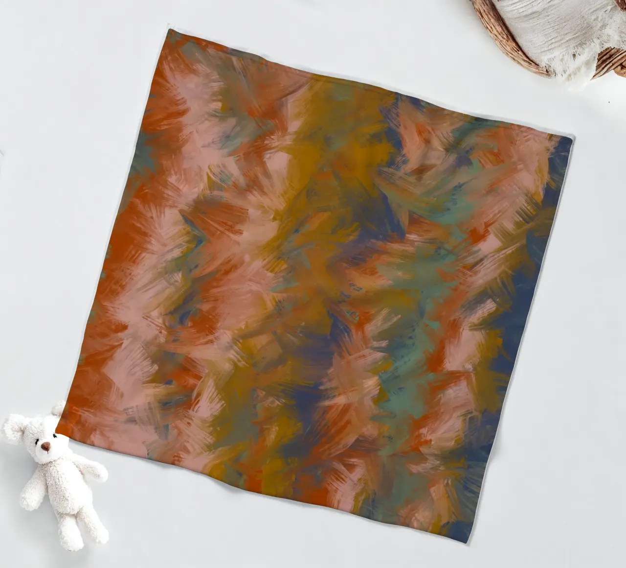 Flower Pattern No 40 coperta in pile da treechild