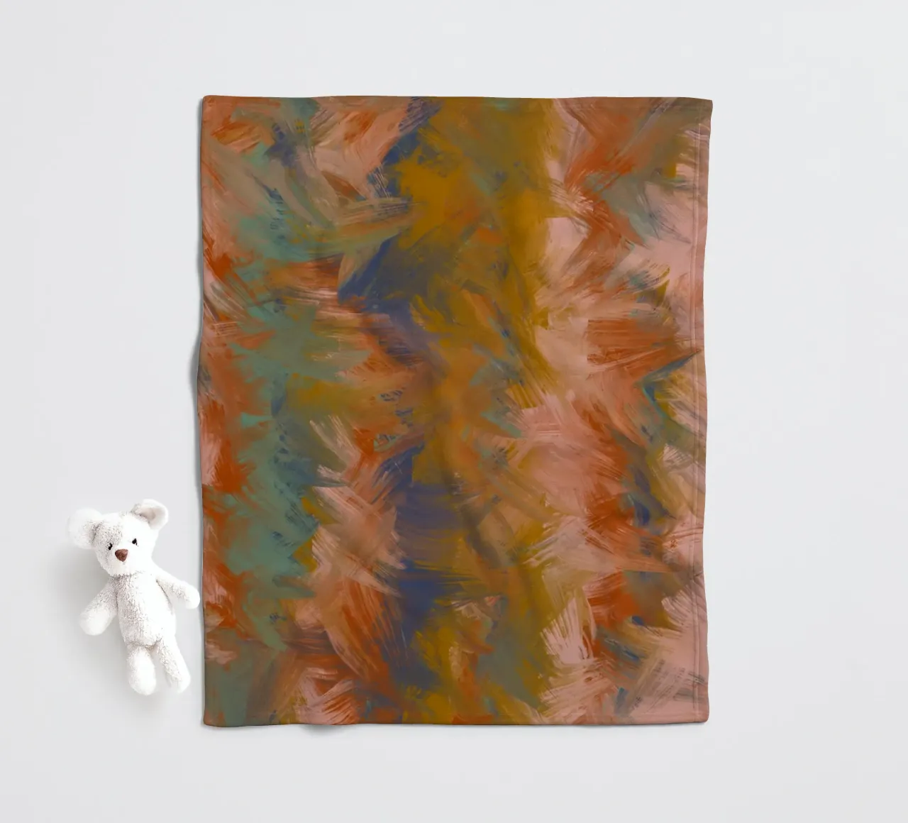 Flower Pattern No 40 coperta in pile da treechild