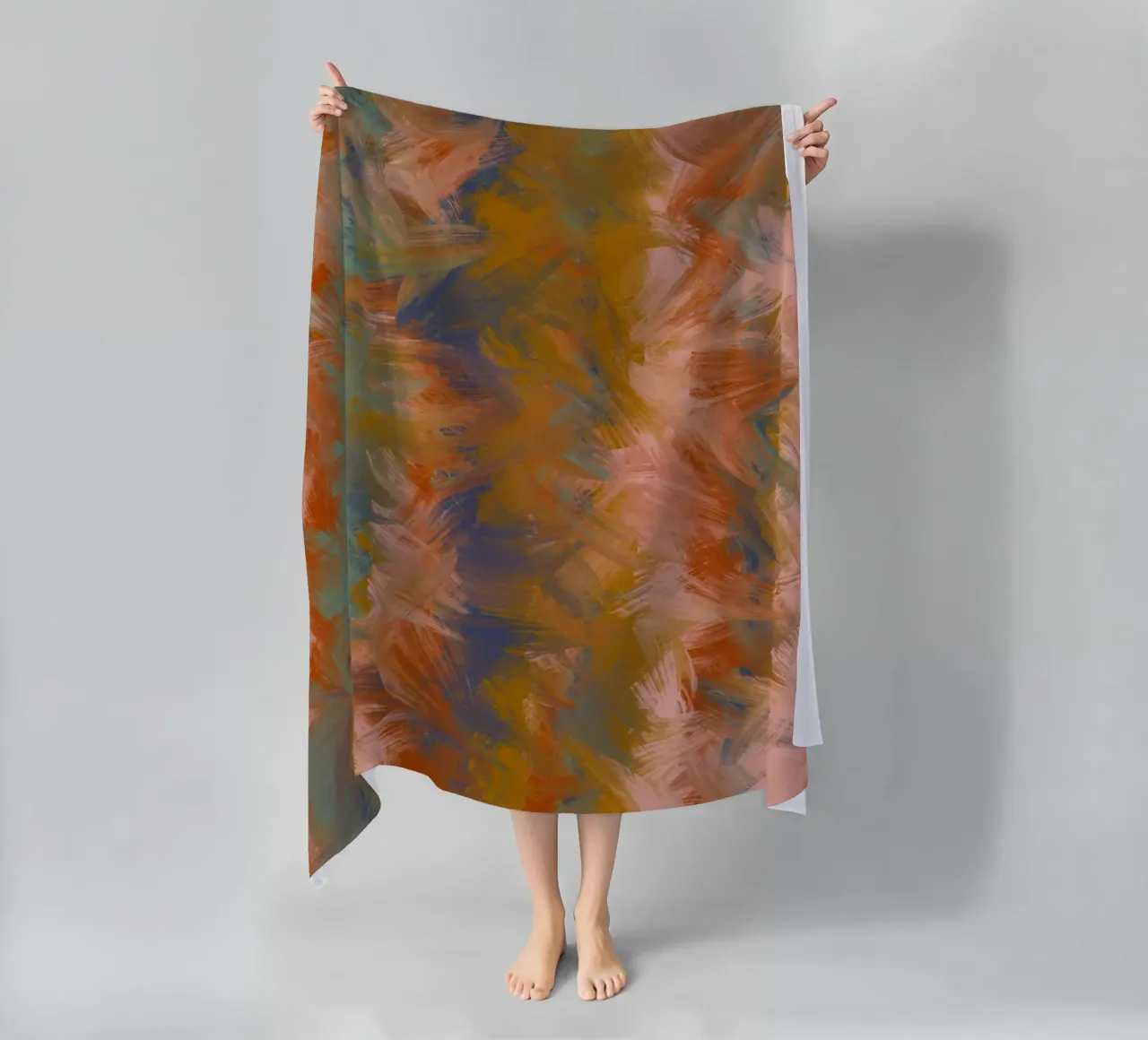 Flower Pattern No 40 telo mare da treechild