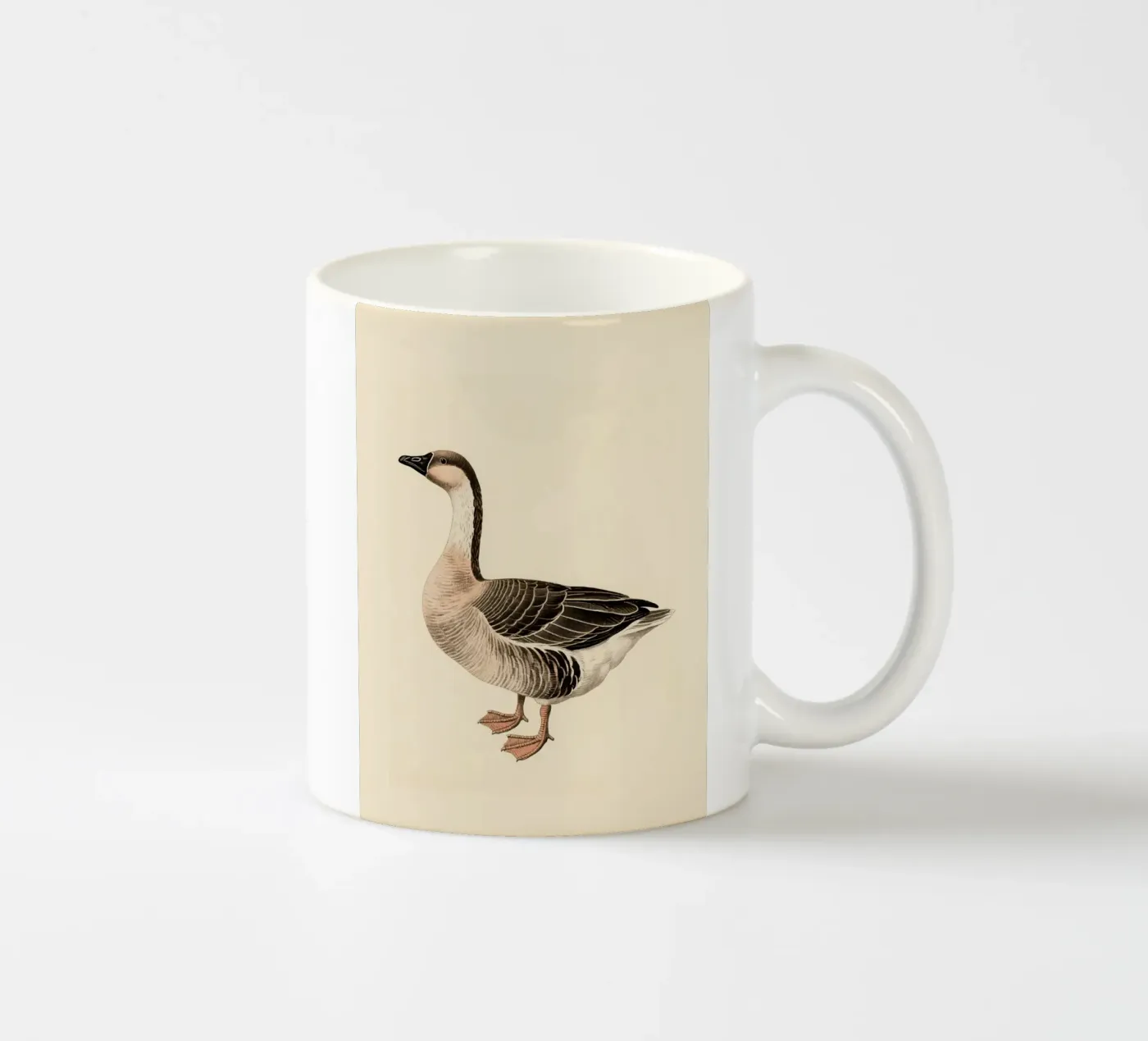 Goose ceramic mug by knowledge