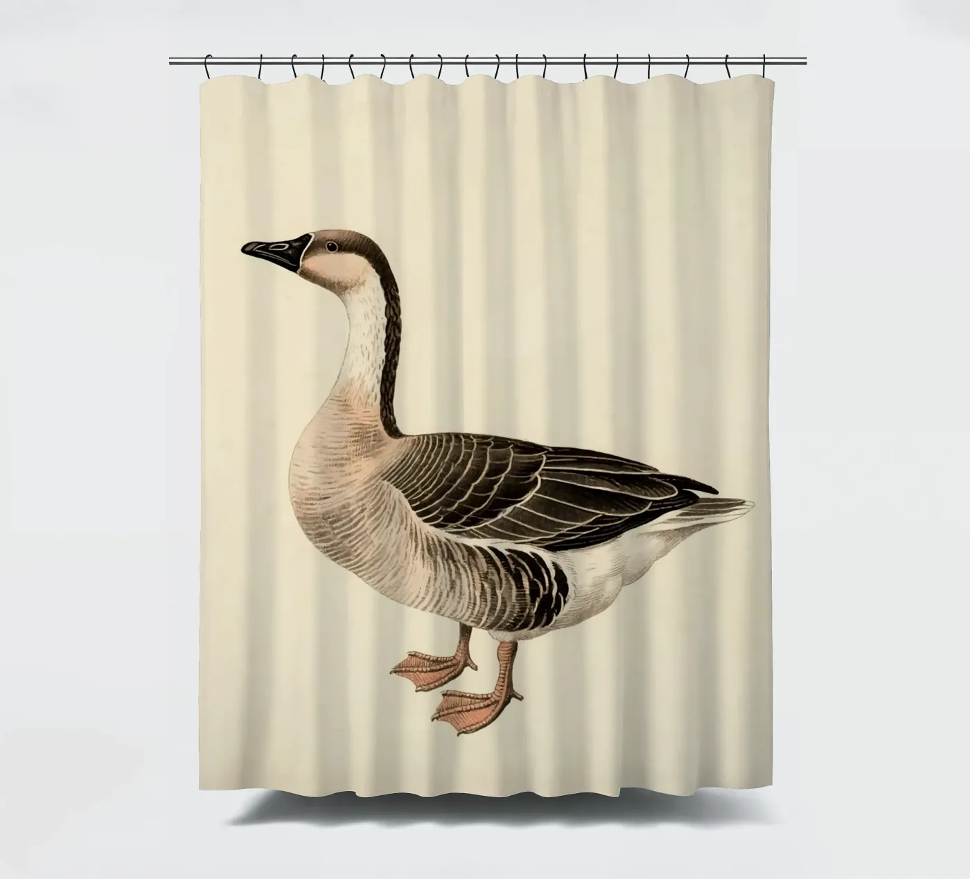 Gans douchegordijn van knowledge