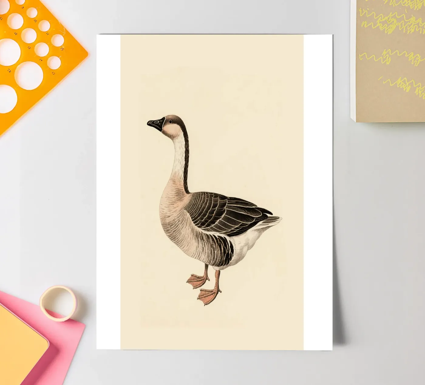 Goose stickervel van knowledge