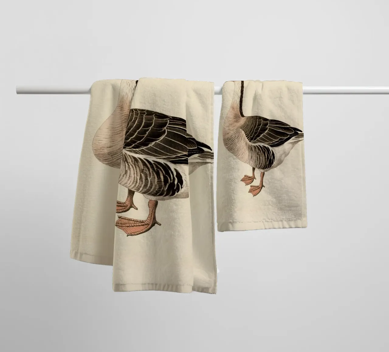 Gans badhanddoek van knowledge