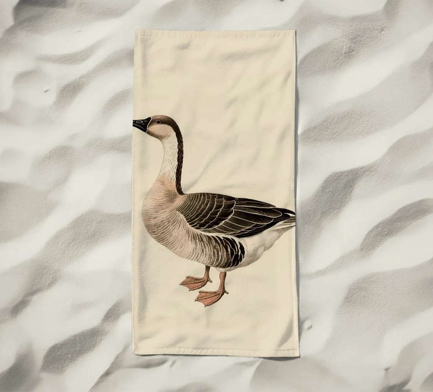 Gans Strandtuch von knowledge