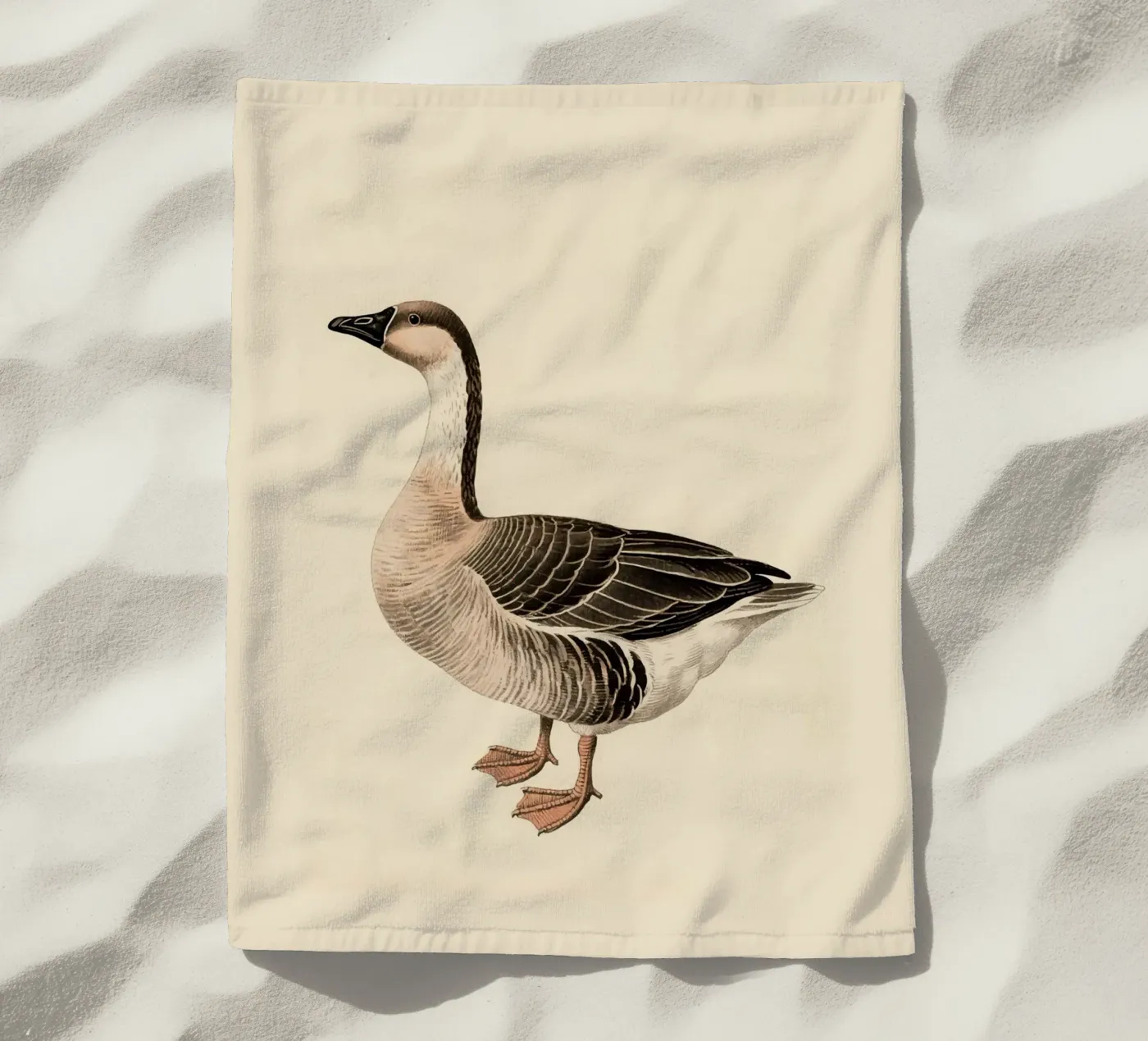 Gans Strandtuch von knowledge