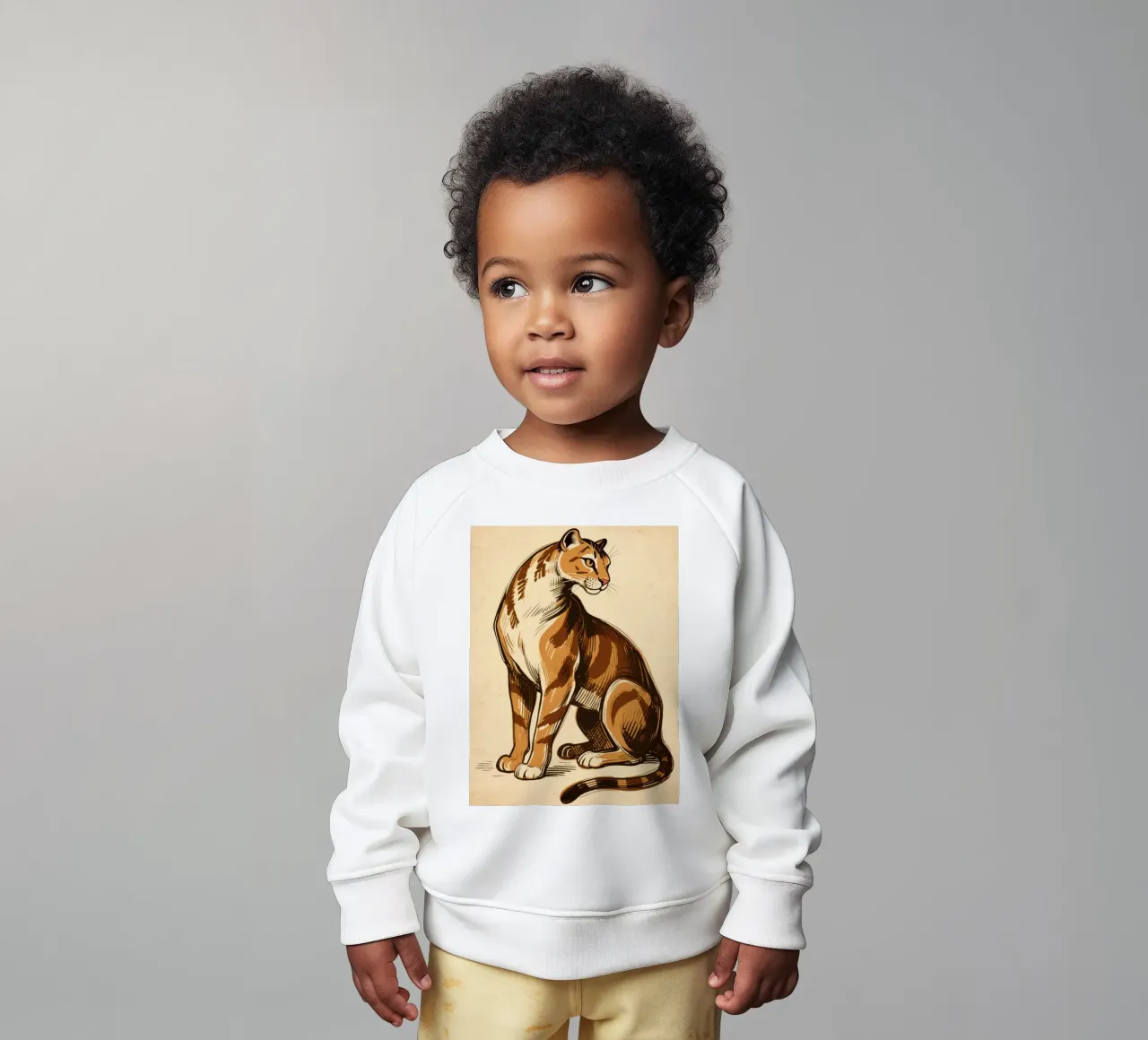 Puma felpa neonato da knowledge