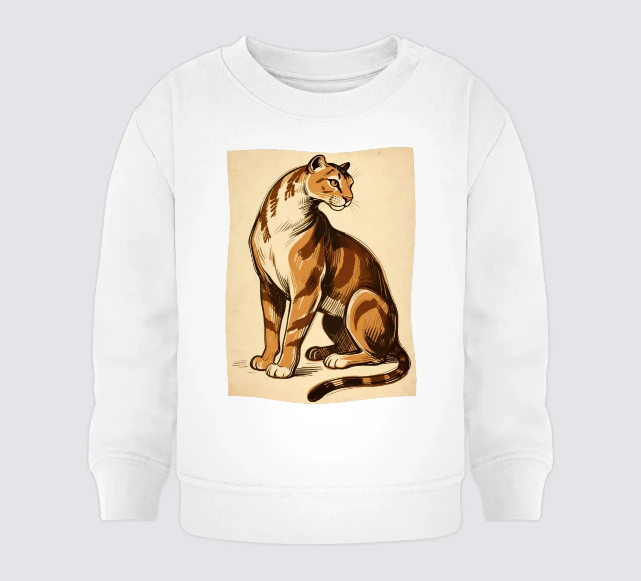 Puma felpa neonato da knowledge