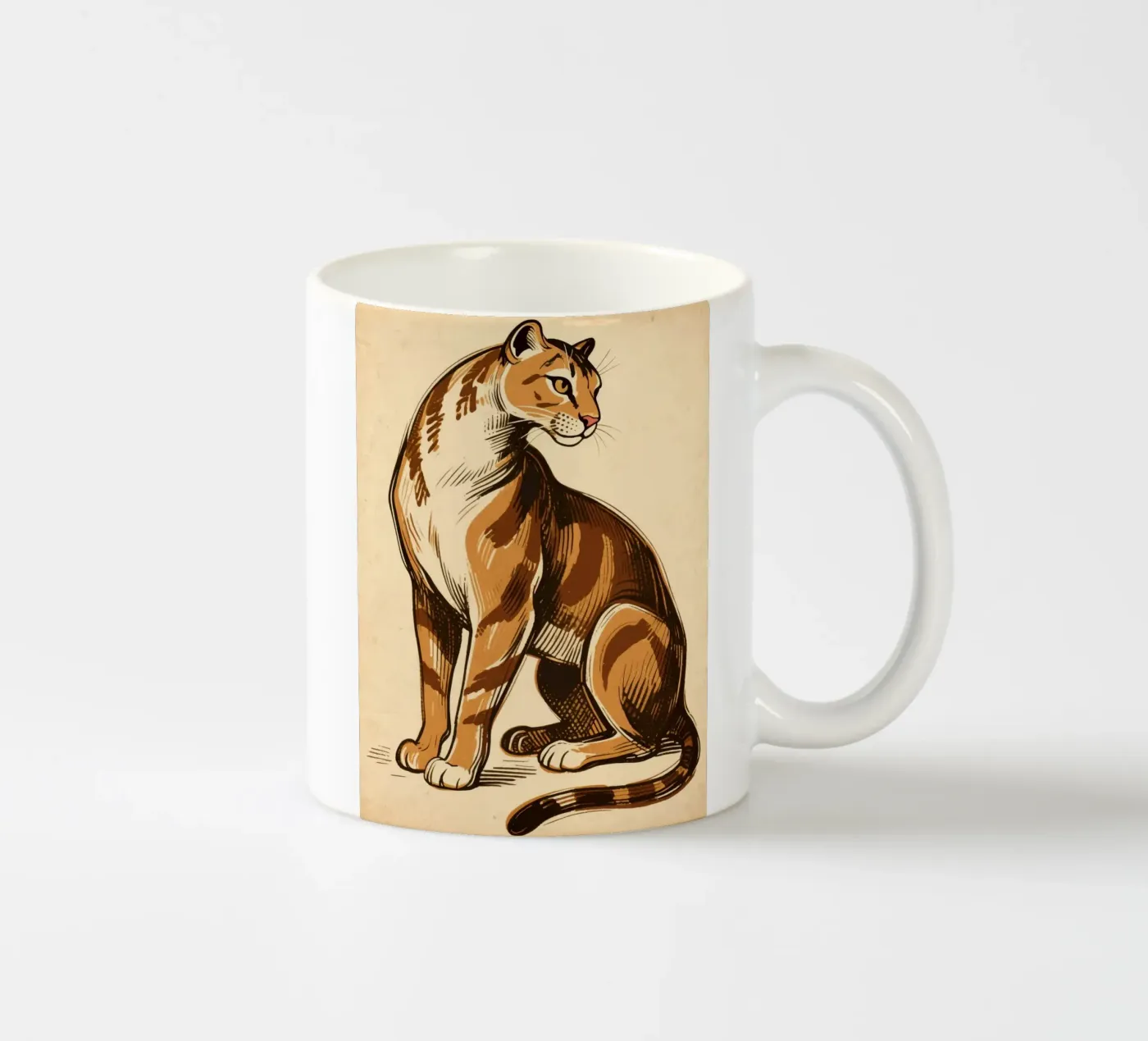 Puma tazza in ceramica da knowledge