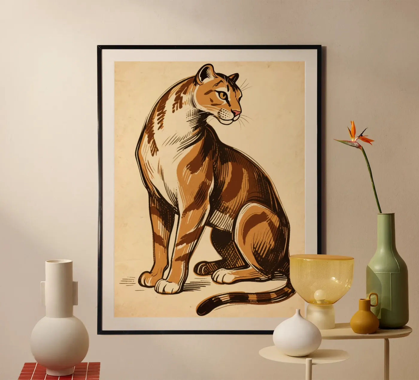 Puma poster van knowledge