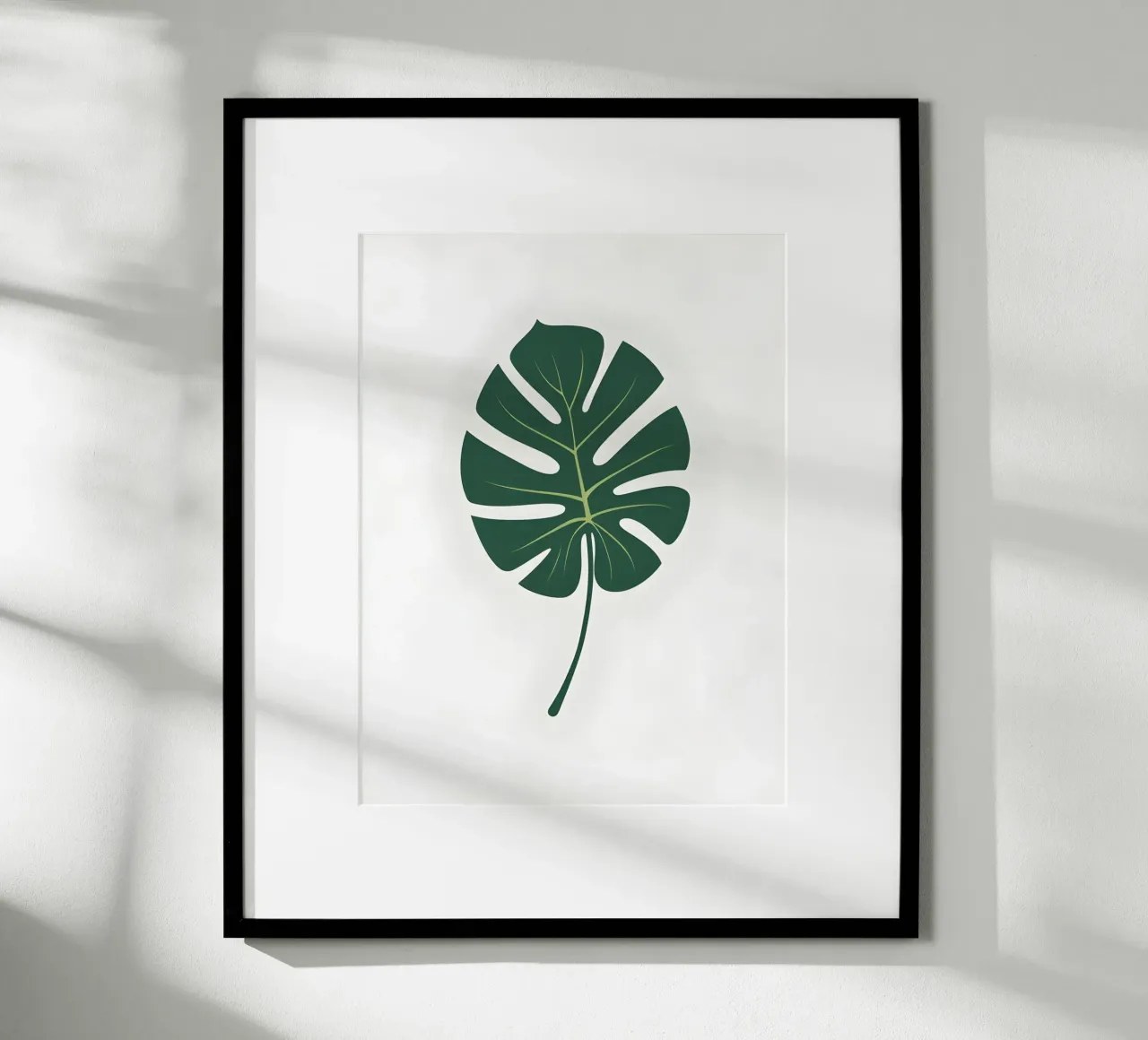 Foglia di Monstera poster da The Green Room