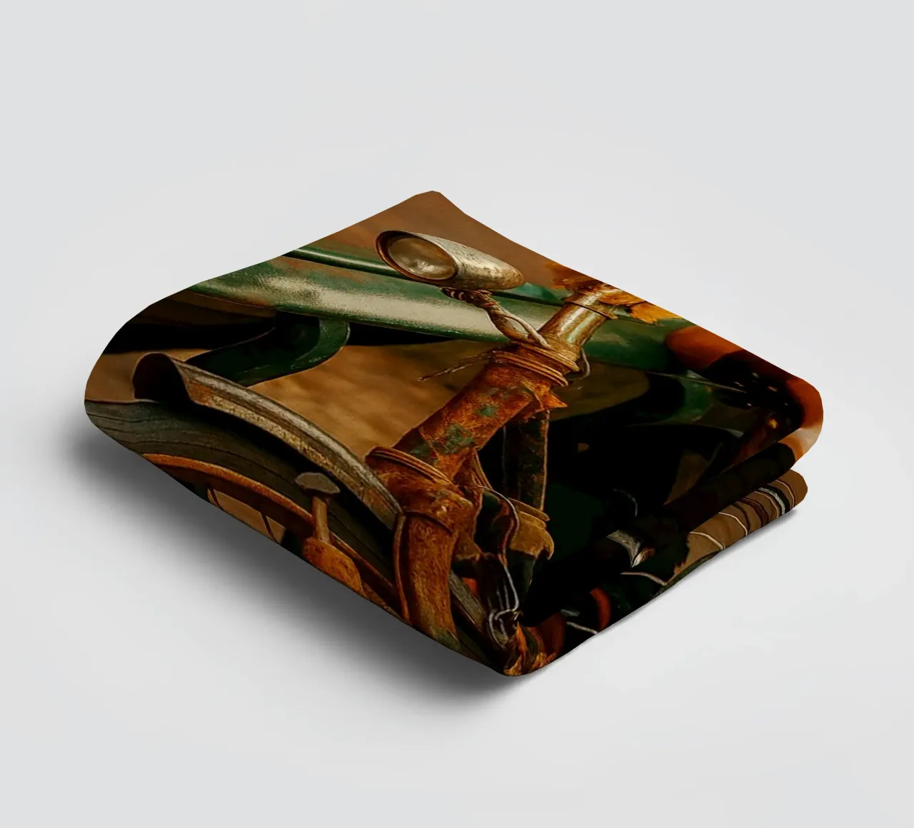 bicyclette ancienne vue photographie serviette de bain de landtengs