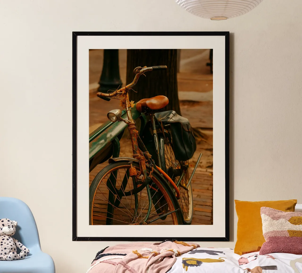 bicyclette ancienne vue photographie hahnemühle de landtengs