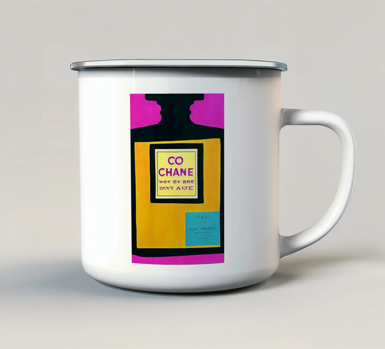 No.5 tazza in smalto da Bo Anderson