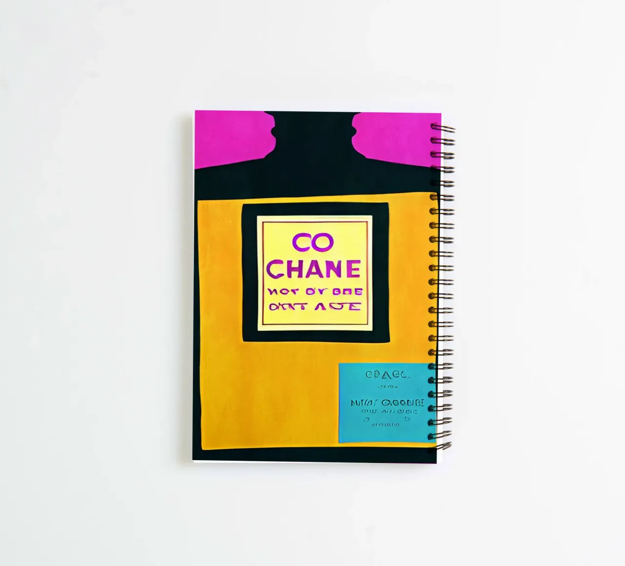 No.5 spiral notebook by Bo Anderson