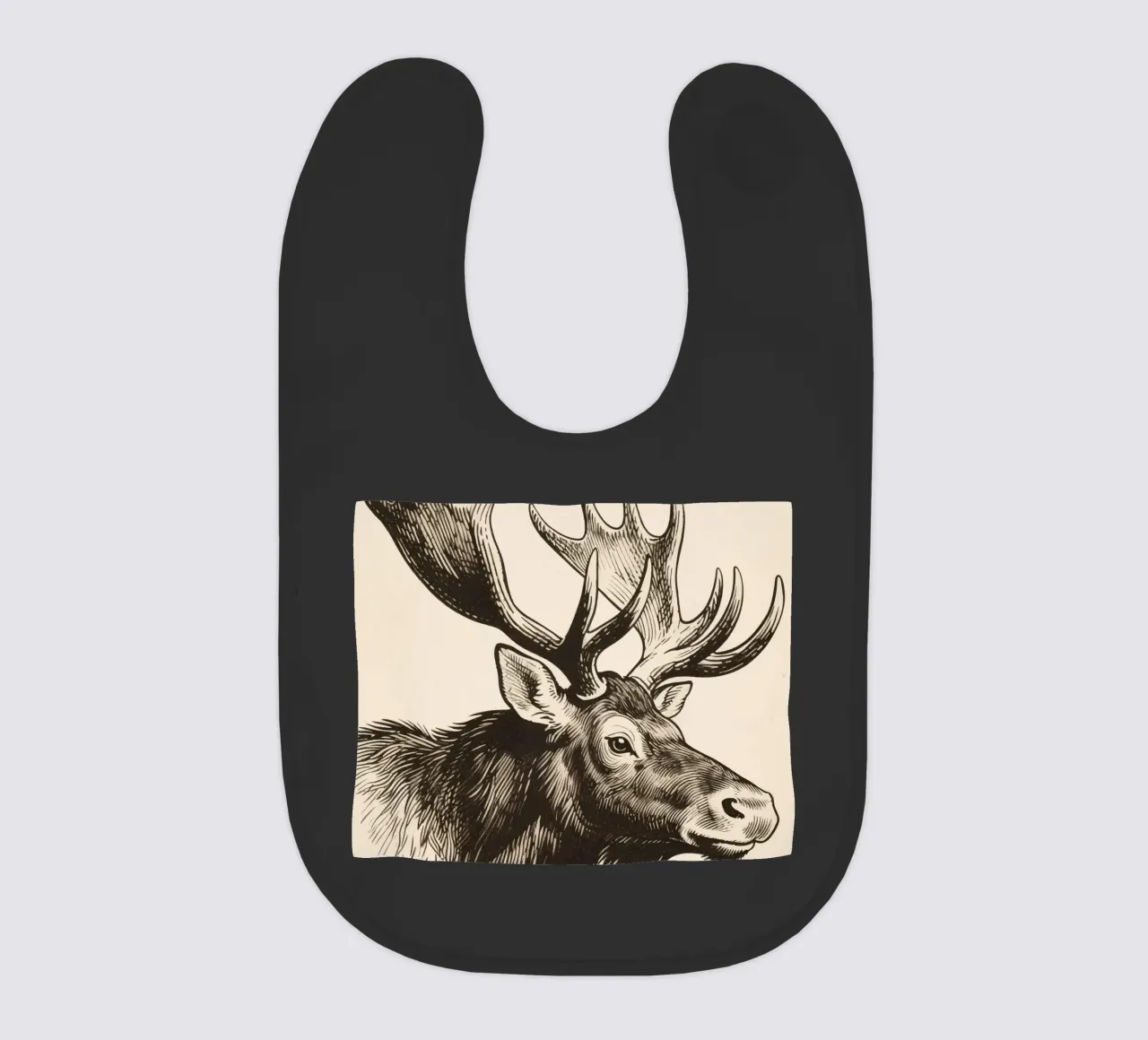 Moose Babylätzchen von knowledge