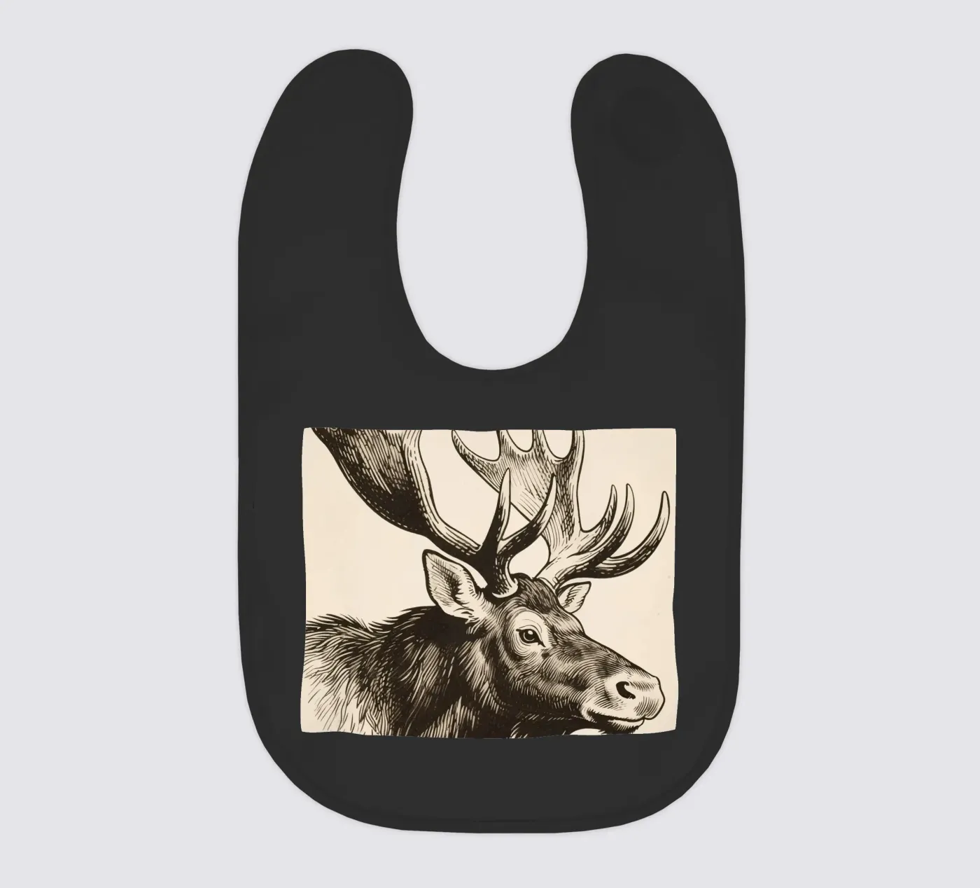 Moose Babylätzchen von knowledge