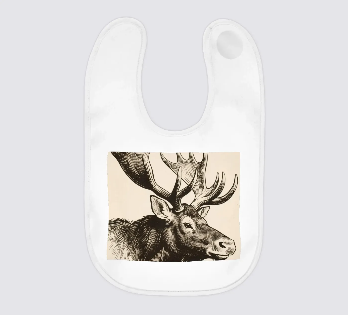 Moose Babylätzchen von knowledge