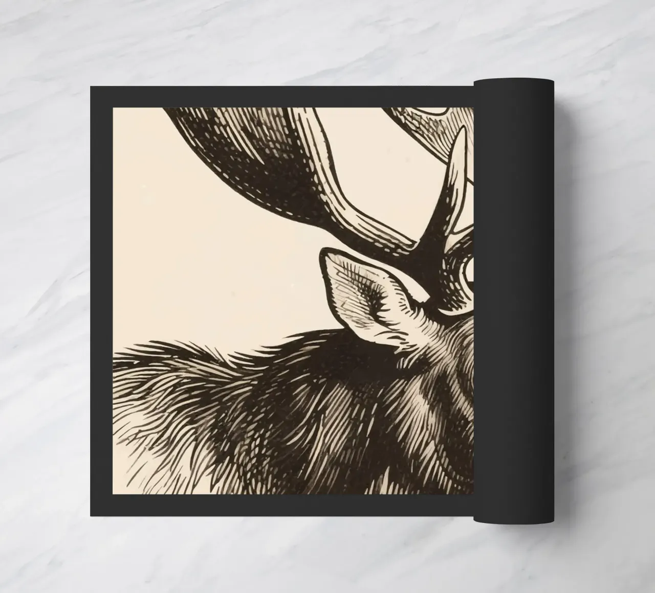 Mossen deurmat van knowledge