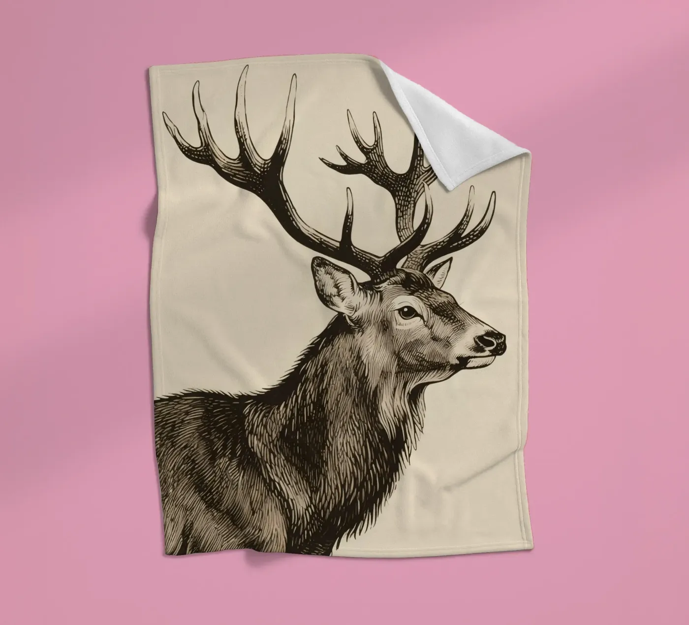 Elk Fleecedecke von knowledge