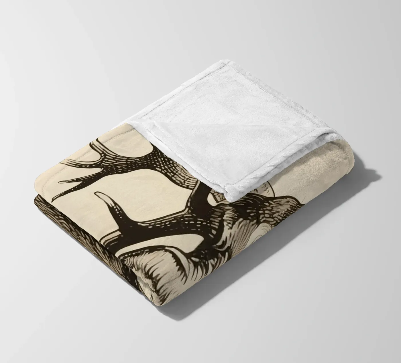 Elk Fleecedecke von knowledge