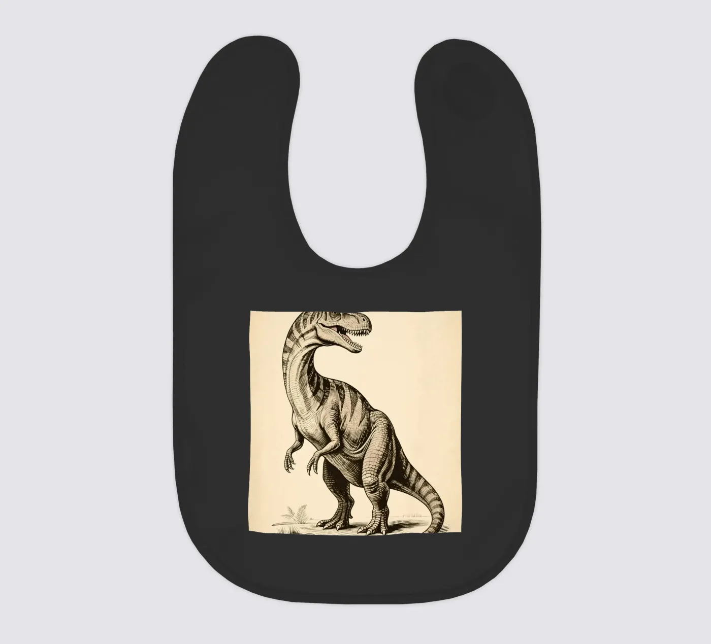Dinosaur baby slabbetje van knowledge