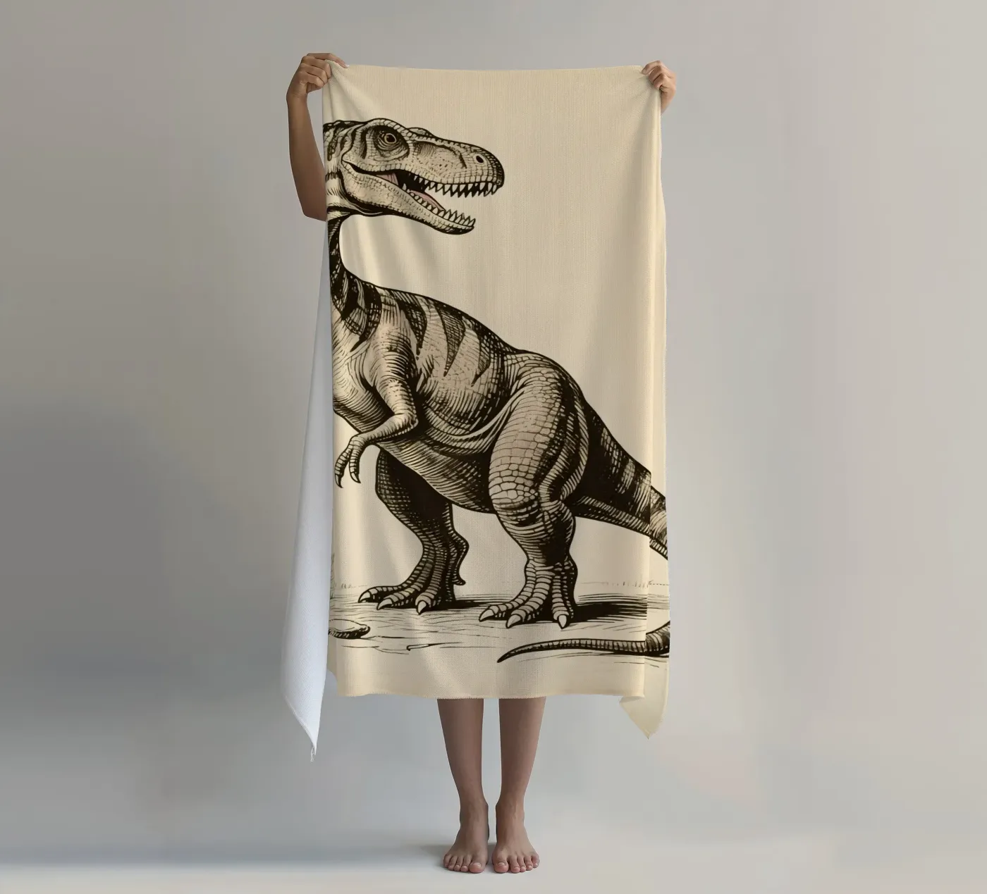 Dinosaur Strandtuch von knowledge