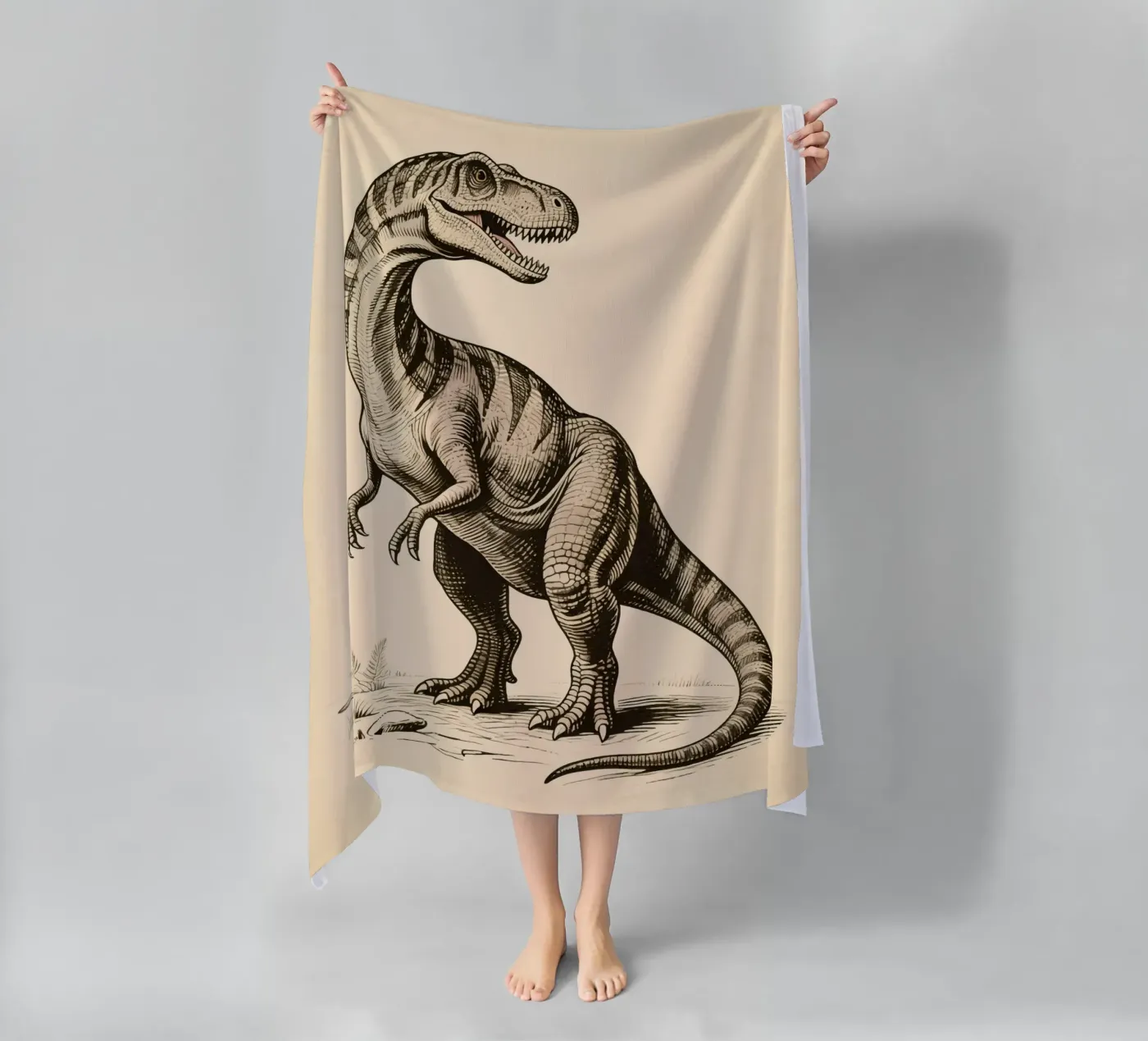 Dinosaur Strandtuch von knowledge