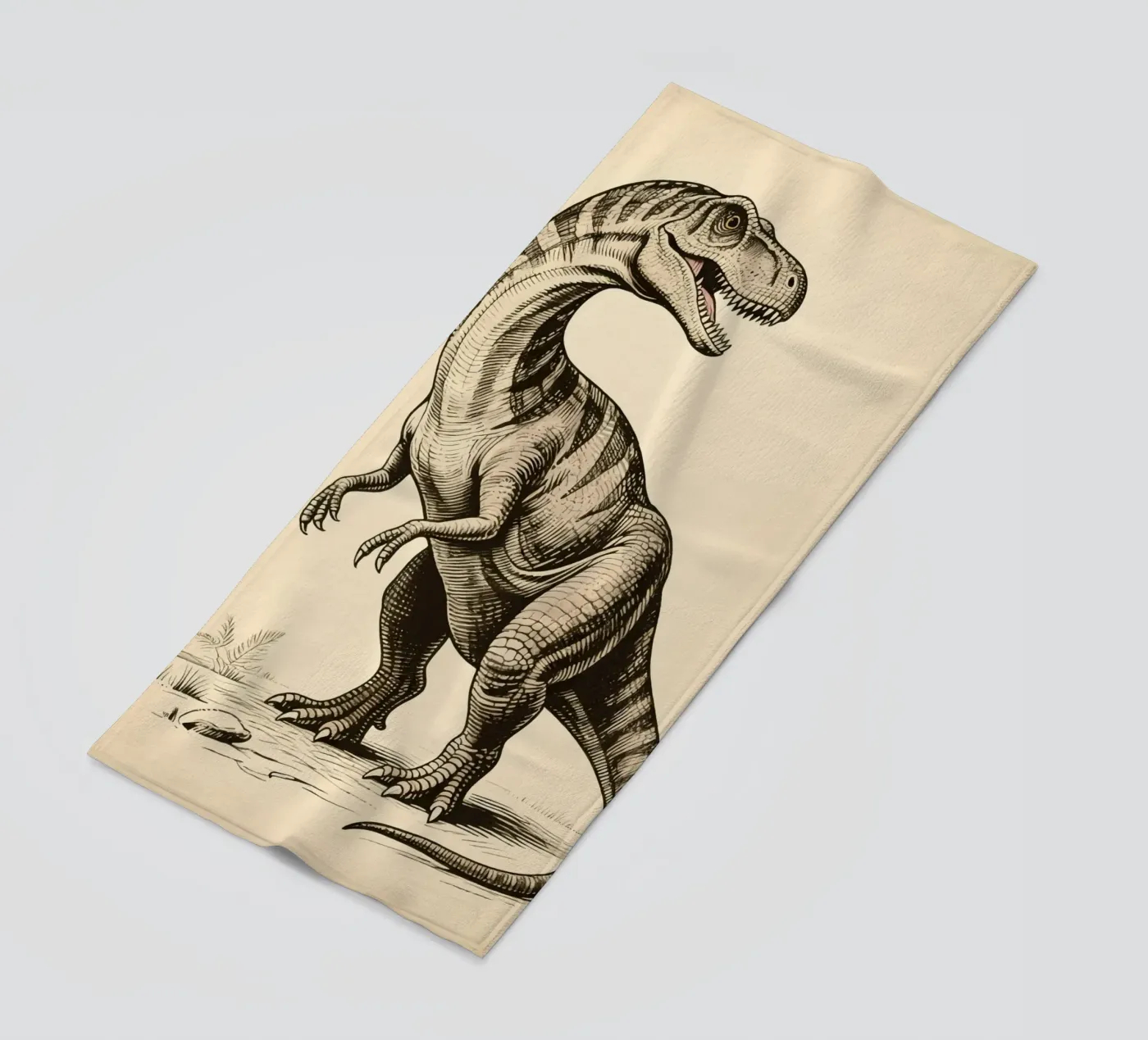 Dinosaur Strandtuch von knowledge