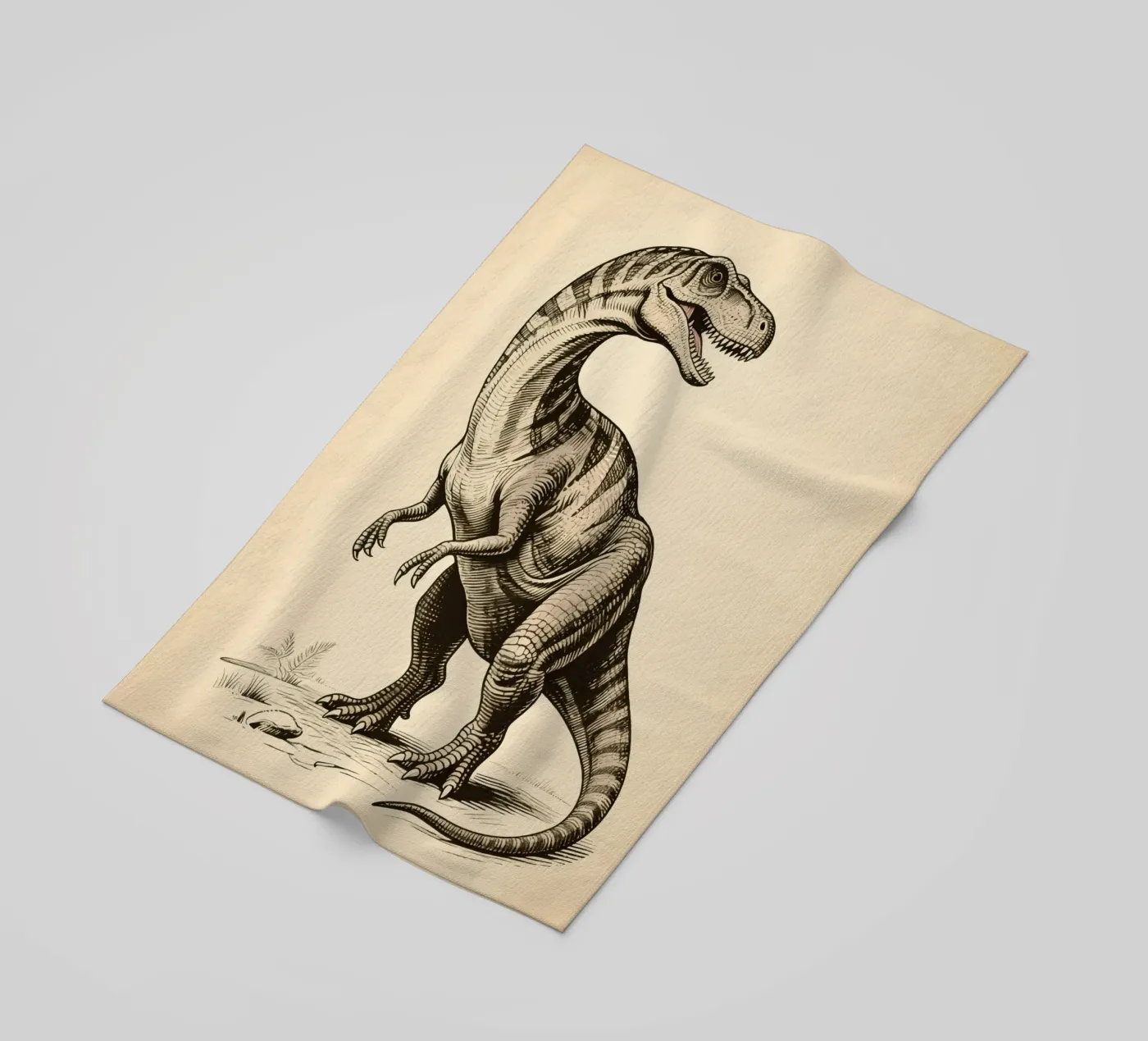 Dinosaur Strandtuch von knowledge