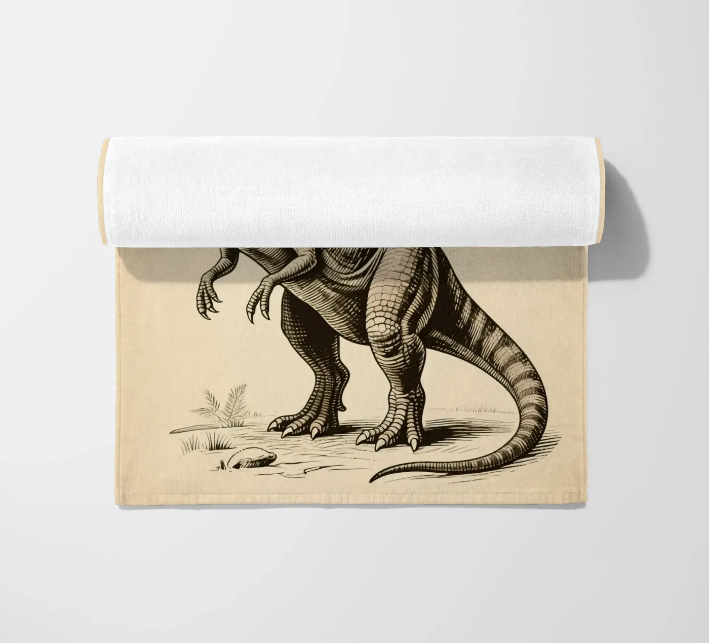 Dinosaur Strandtuch von knowledge