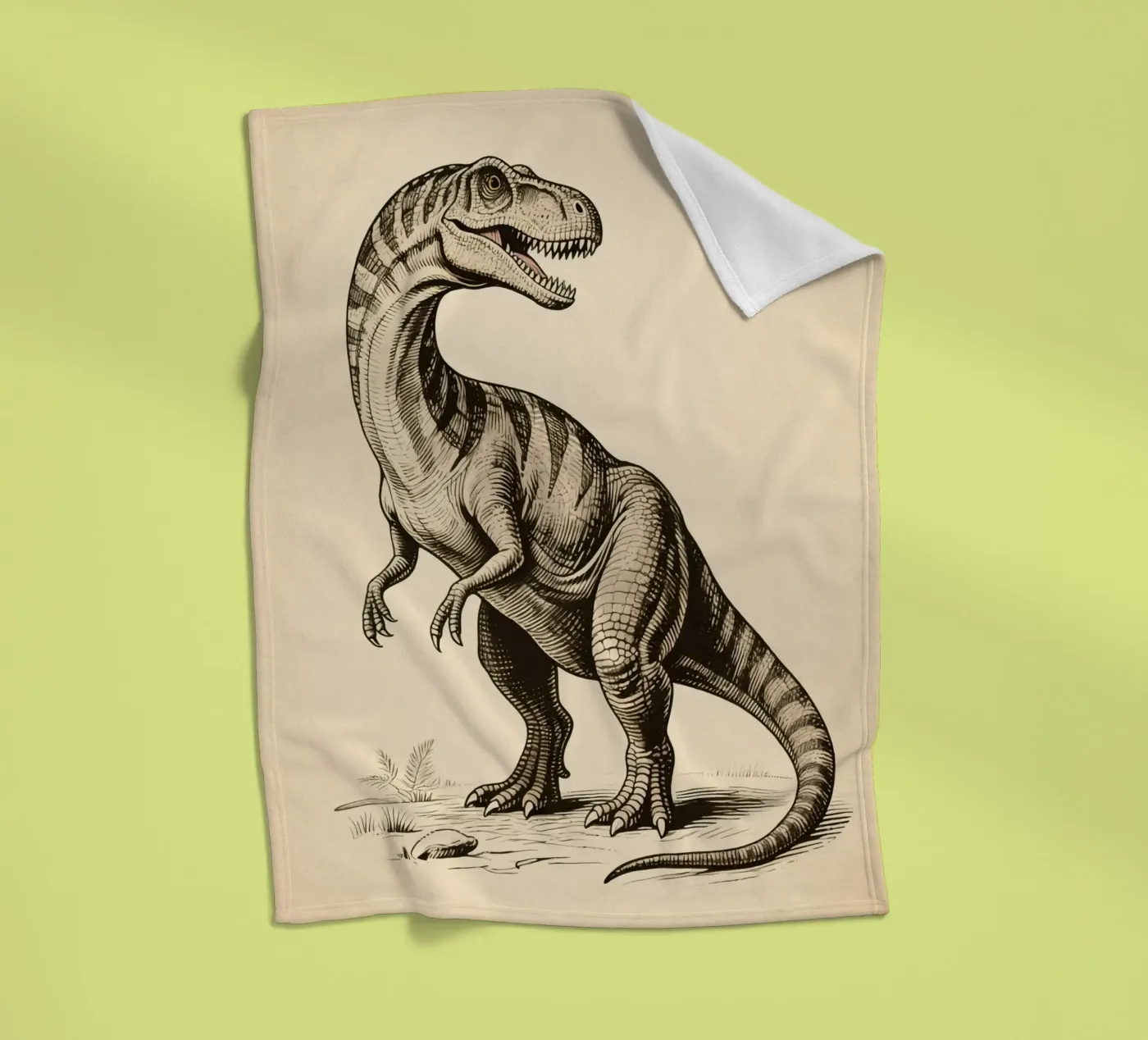 Dinosaur Fleecedecke von knowledge