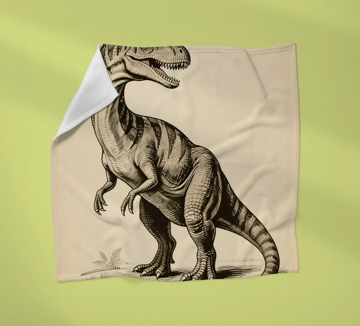 Dinosaur Fleecedecke von knowledge