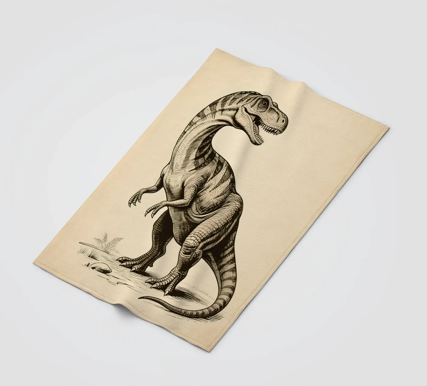 Dinosaur Fleecedecke von knowledge