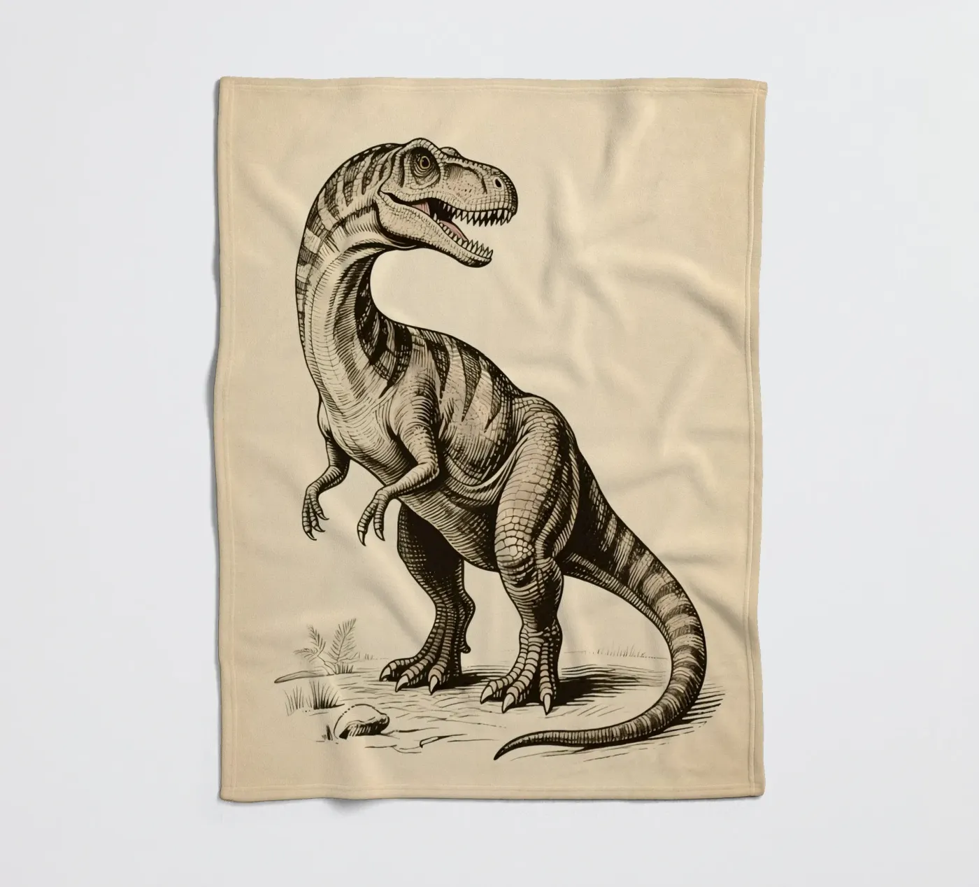 Dinosaur Fleecedecke von knowledge
