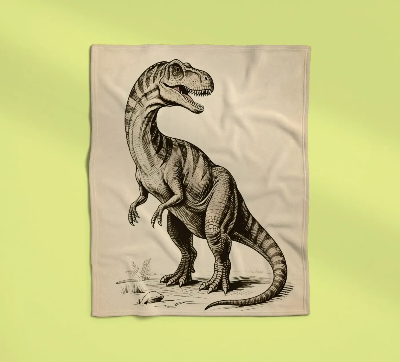 Dinosaur Fleecedecke von knowledge