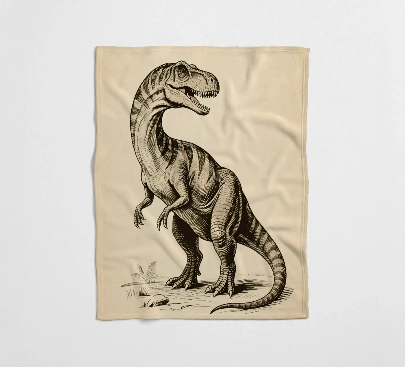 Dinosaur Fleecedecke von knowledge