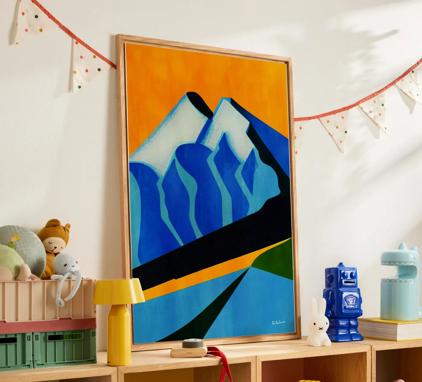 Mont Blanc plexiglass da Bo Anderson