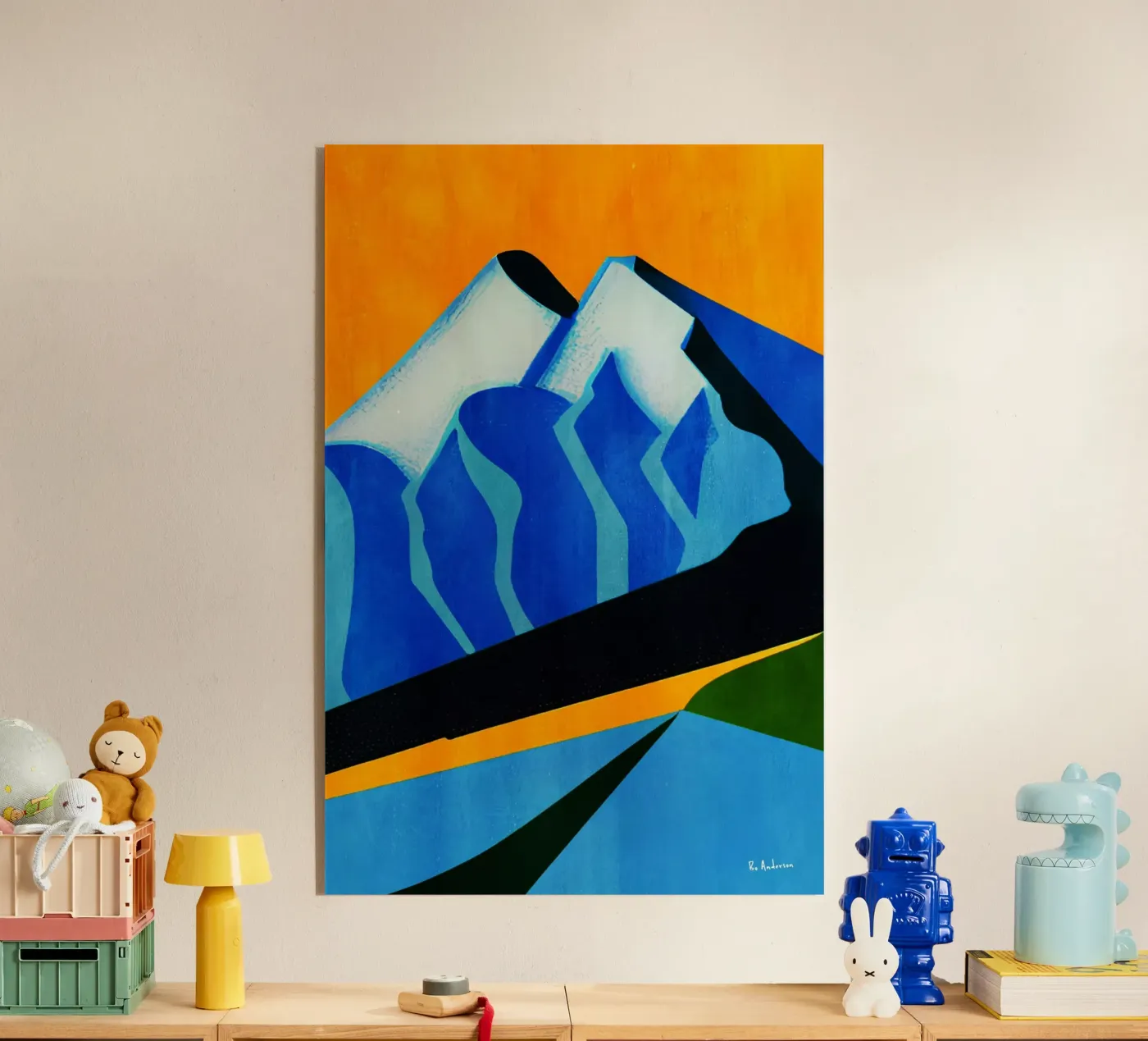 Mont Blanc plexiglass da Bo Anderson