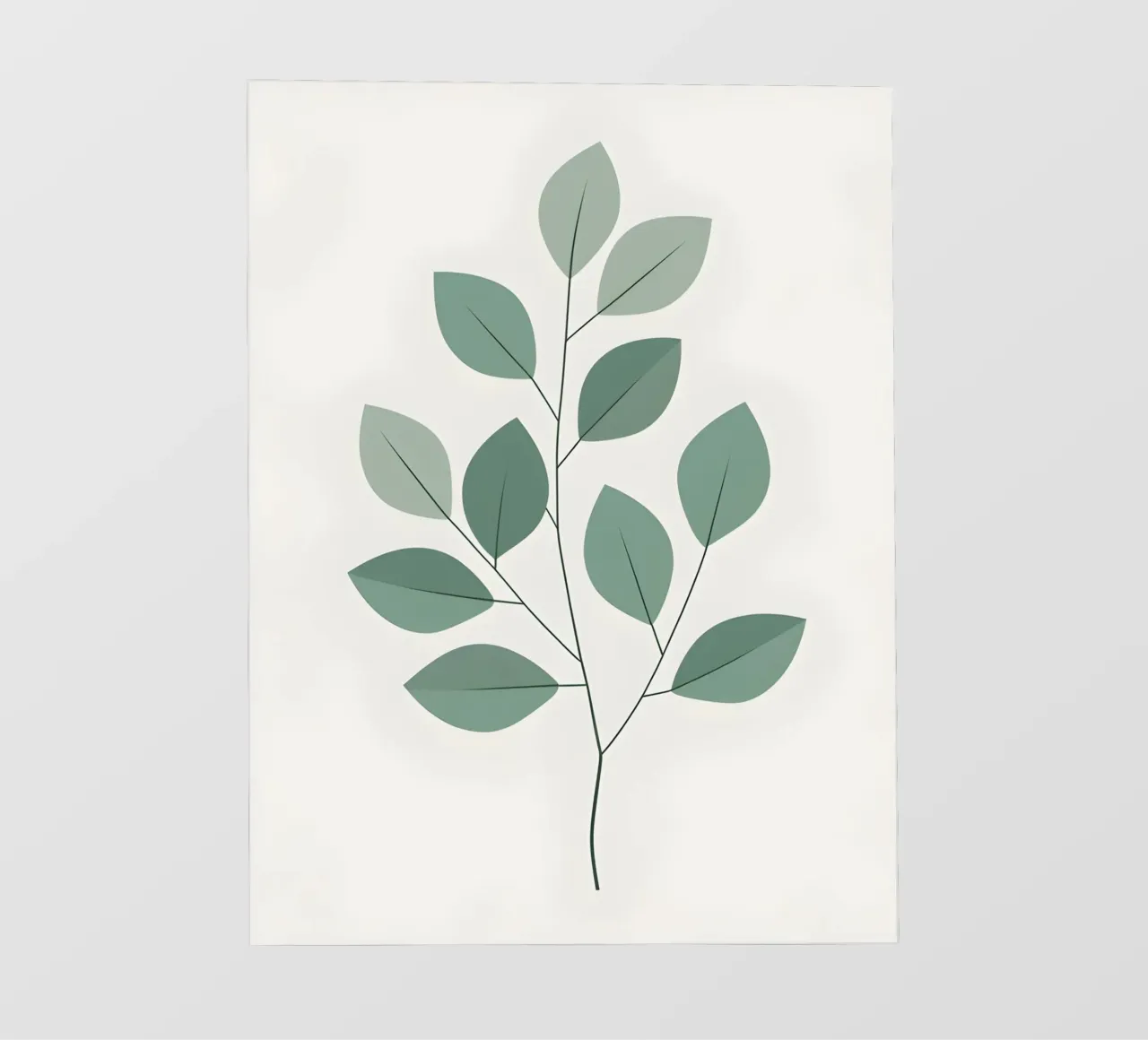 Eucalyptus Branch telo in pvc da Botanical Gallery