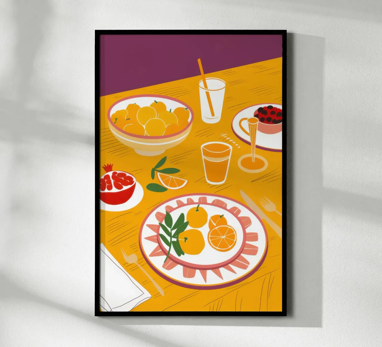 Tavolo da colazione Sunny poster da Frame Aura