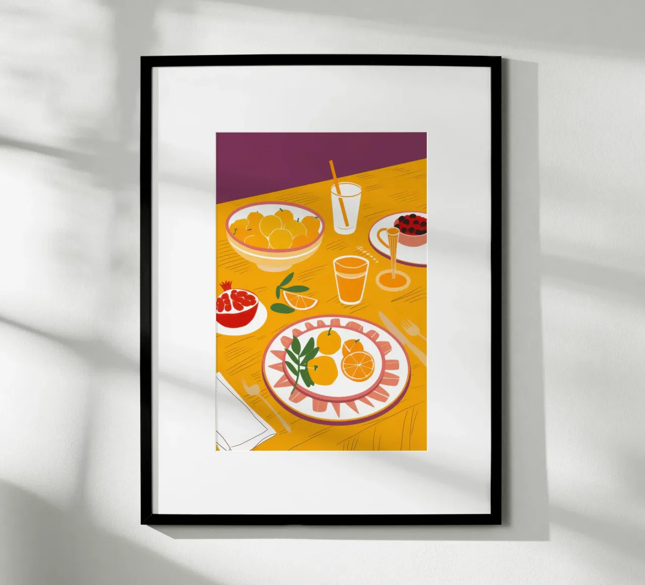 Tavolo da colazione Sunny poster da Frame Aura