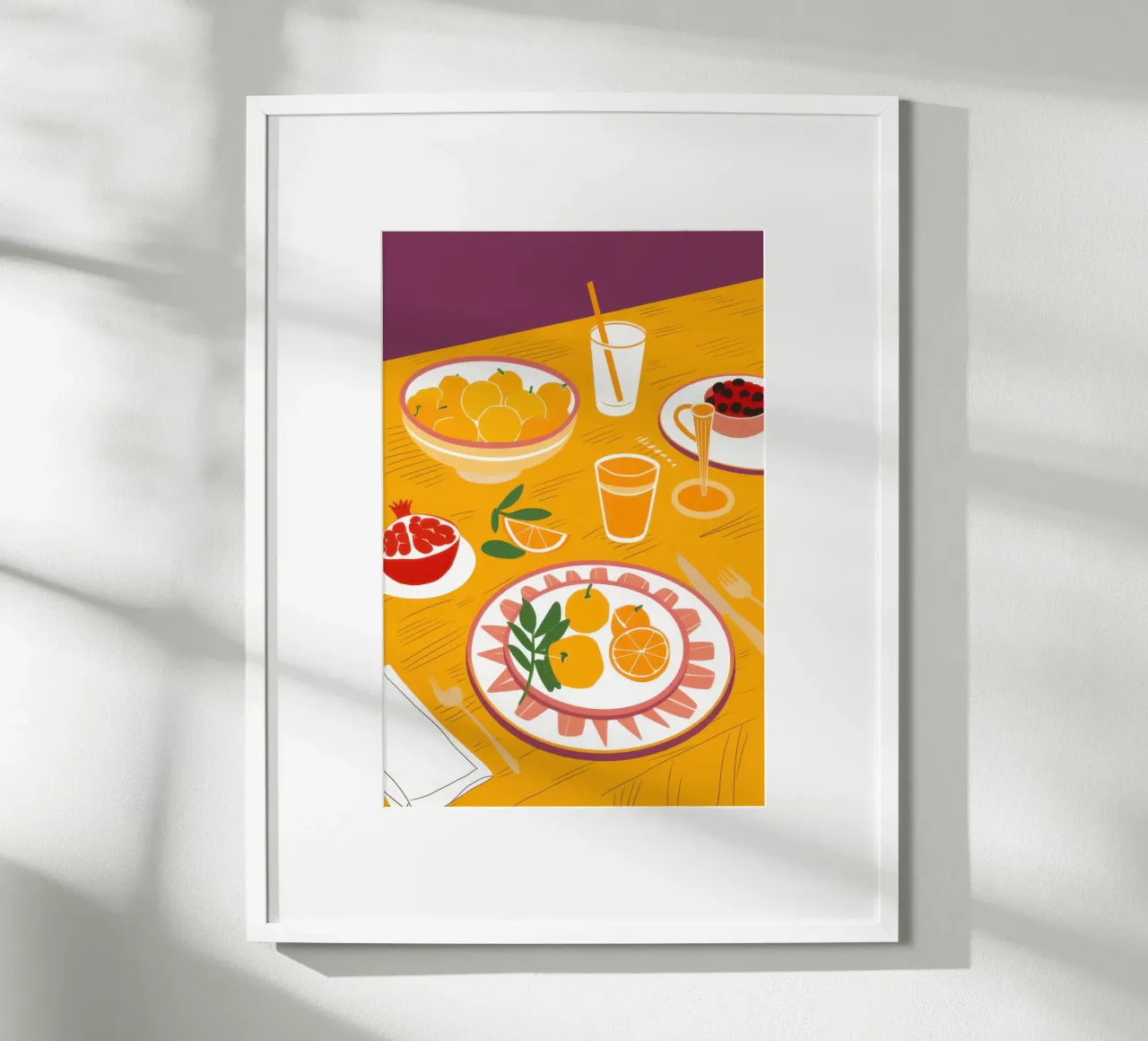 Tavolo da colazione Sunny poster da Frame Aura