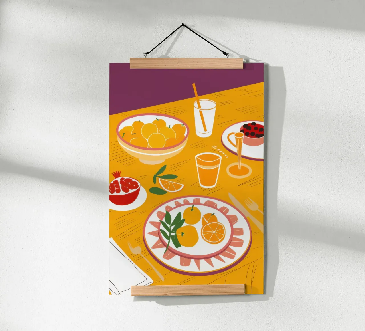 Tavolo da colazione Sunny poster da Frame Aura