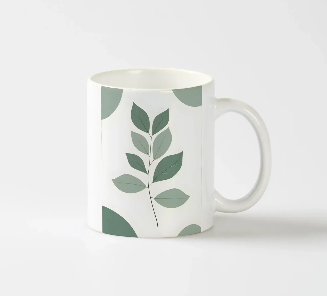 Eucalyptus Branch tazza in ceramica da Botanical Gallery