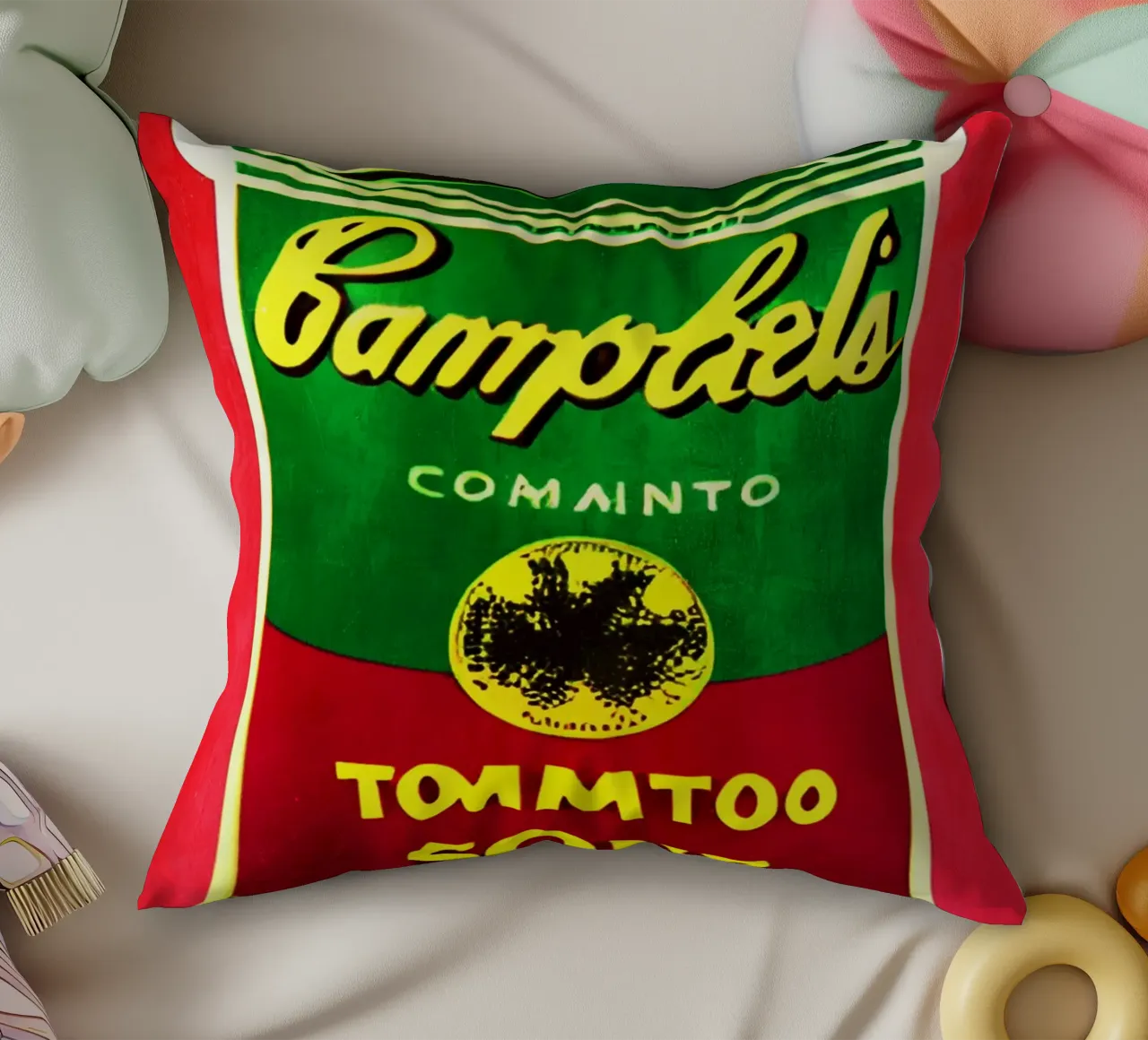 Tommtoo Soup Soup decorative cushion by Bo Anderson