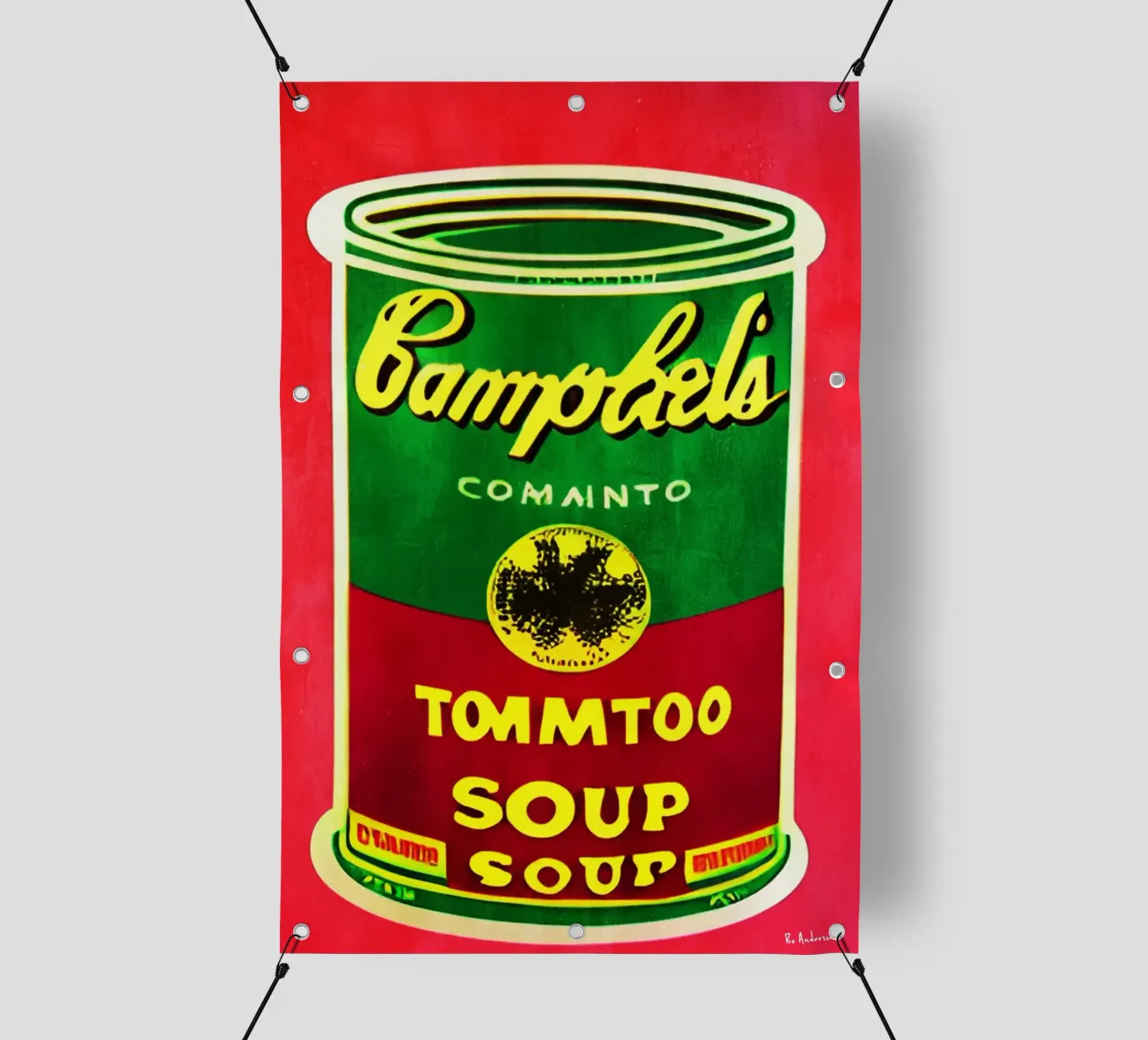 Tommtoo Soup Soup telo in pvc da Bo Anderson
