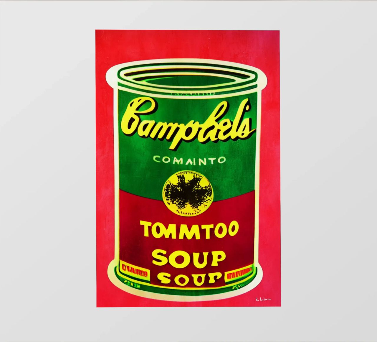 Tommtoo Soup Soup telo in pvc da Bo Anderson