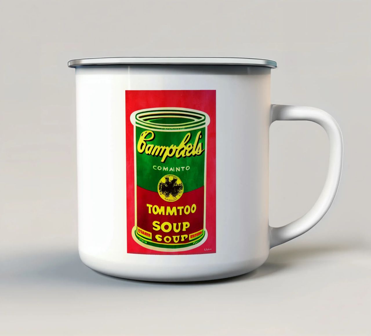 Tommtoo Soup Soup tazza in smalto da Bo Anderson